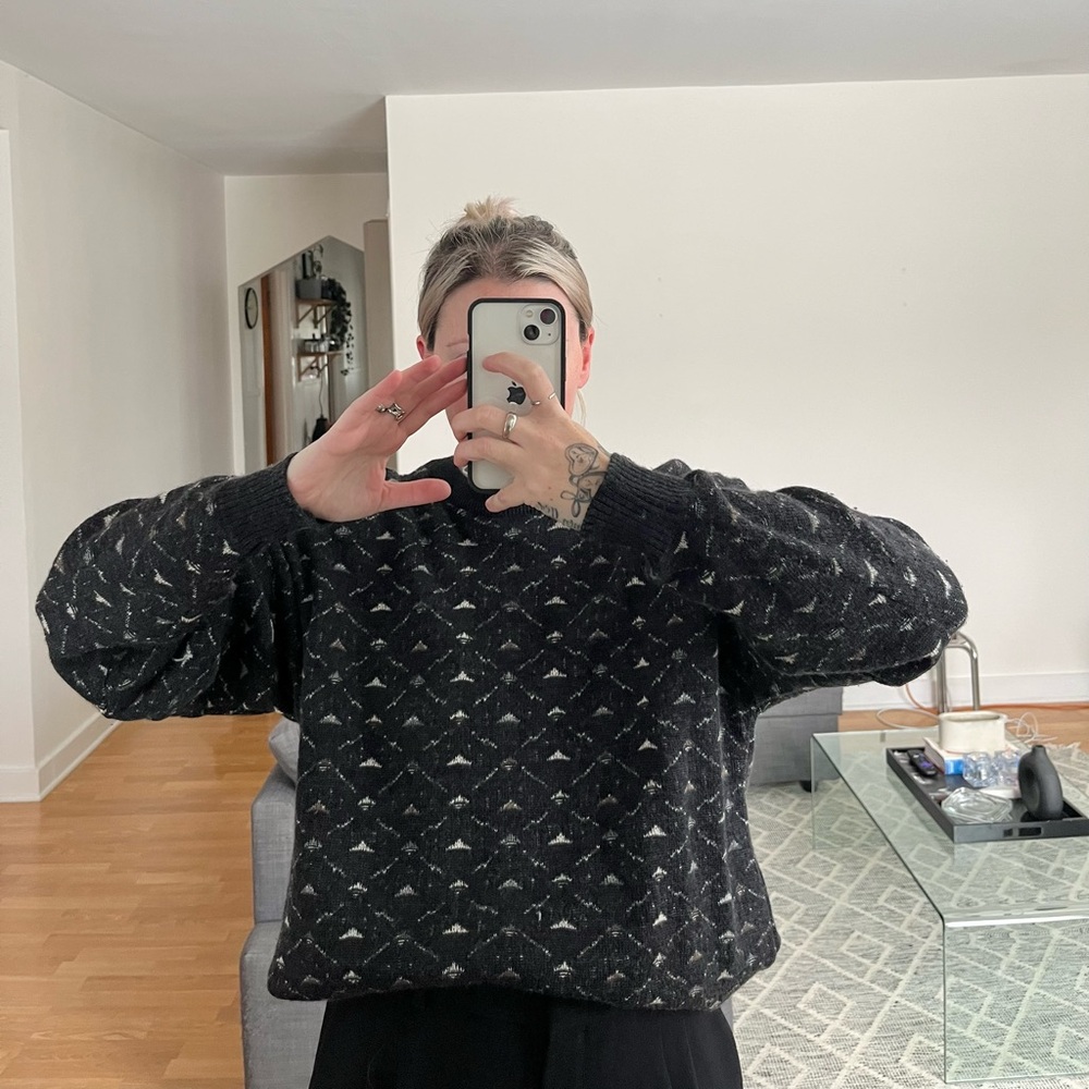 vintage 90’s wool blend knit
